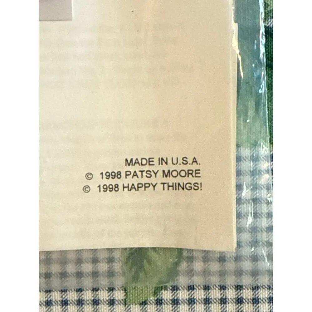 Happy Things Cross Stitch Kit • “Golf Is a Game” • 1998 • Sealed